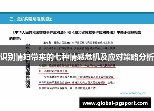 识别情妇带来的七种情感危机及应对策略分析 识别情妇带来的七种情感危机及应对策略分析